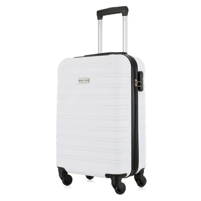 Чемодан Semi Line 20" (S) White (T5952-1) (DAS303639)