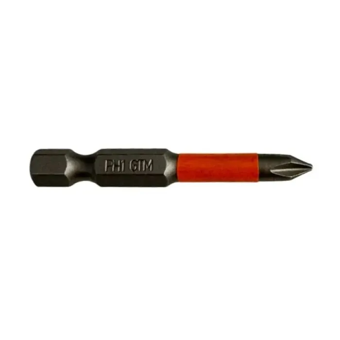 Набор бит GTM PH1, 50мм, 2шт. (SB-H1-50B) изображение 2
