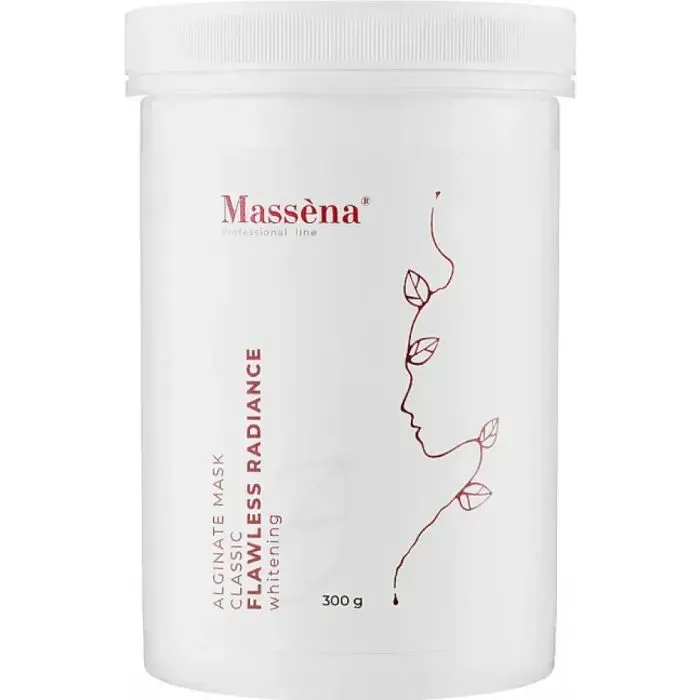 Маска для лица Massena Alginate Mask Flawless Radiance Отбеливающая 300 г (3354495013285)