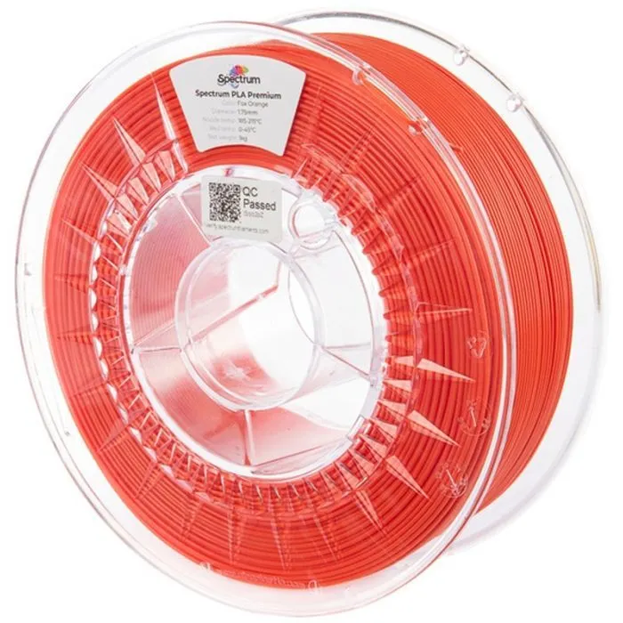Пластик для 3D-принтера Spectrum PLA Premium 1.75mm 1kg Orange, Fox (80842)