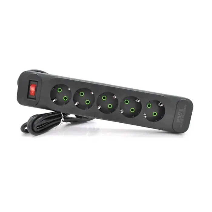 Сетевой фильтр питания Meilepai F25, 5 роз EU Black (F25-Black)