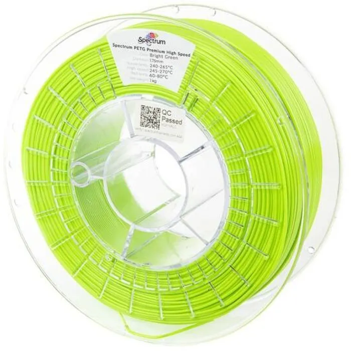 Пластик для 3D-принтера Spectrum PETG Premium HS 1.75mm 1kg Green, Bright (81546)