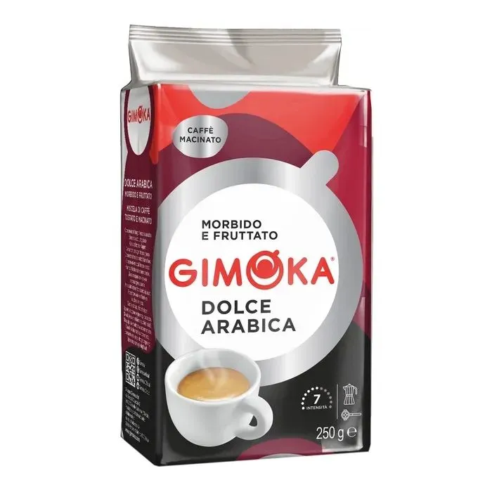Кава Gimoka Dolce Arabica мелена 250 г (8003012013442)