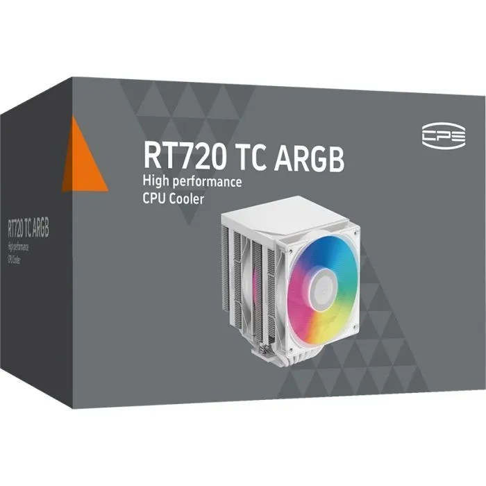 Кулер до процесора PcCooler RT720 TC ARGB WH зображення 7
