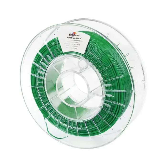 Пластик для 3D-принтера Spectrum PEBA 1.75mm 0.8kg Green, Forest (81680)