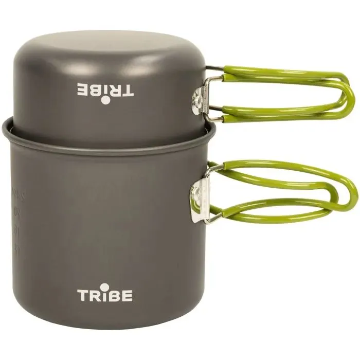 Набор туристической посуды Tribe Single Set 0,8 л Alu (T-FG-0042-grey) изображение 2