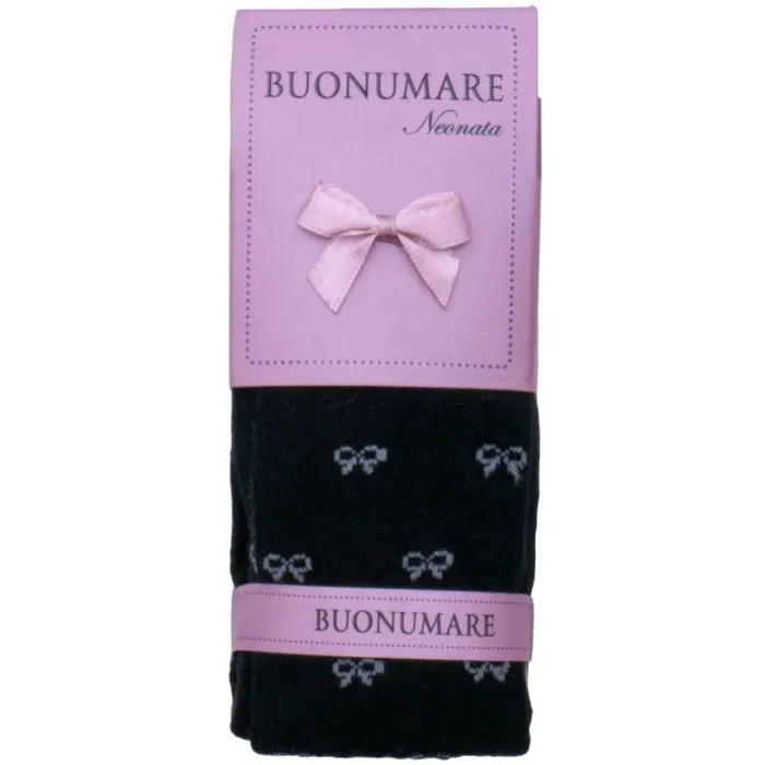 Колготки детские BNM с бантиком (M0C0306-0731-3G-black) изображение 2