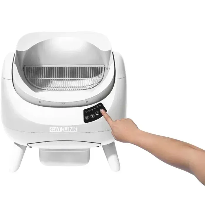 Туалет для котів Catlink Scooper Open-X білий (CL-CH-01W) зображення 10