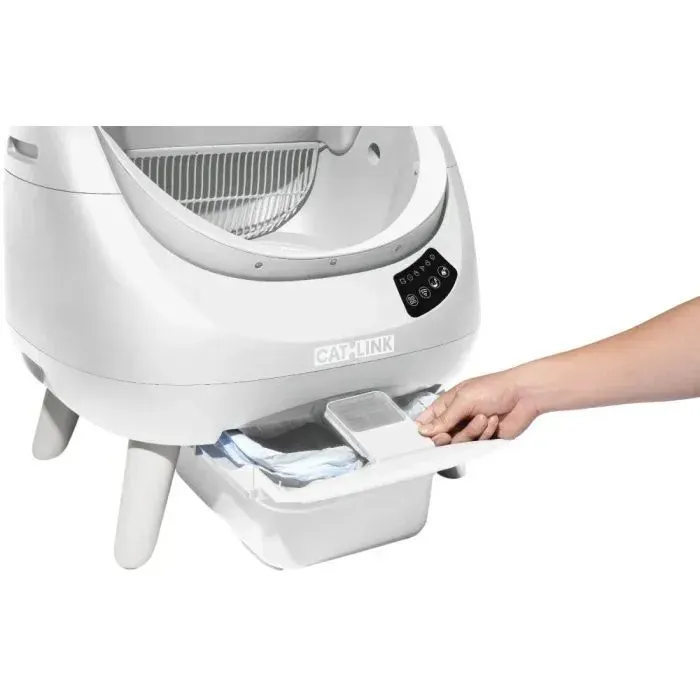 Туалет для котів Catlink Scooper Open-X білий (CL-CH-01W) зображення 5