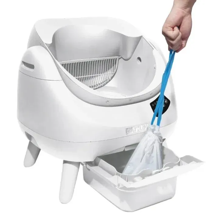 Туалет для котів Catlink Scooper Open-X білий (CL-CH-01W) зображення 7