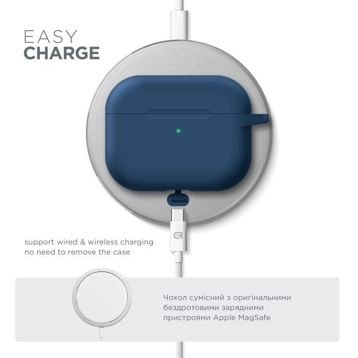 Чехол для наушников Armorstandart Hang Case For Apple AirPods Pro 3 Scarlet (ARM88283) изображение 7
