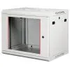 Шафа настінна 9U 19" 600x600 ProlineB Lande (LN-WB-09U6060-LG-F)