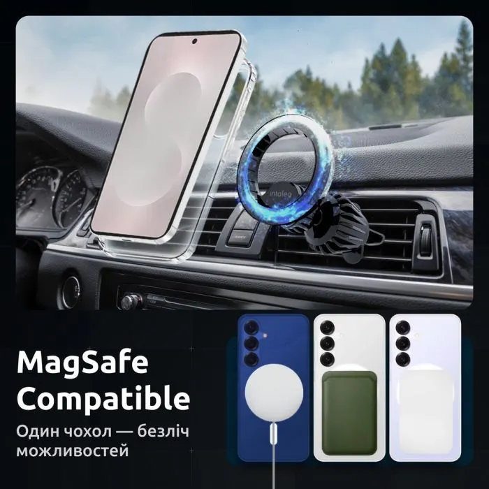 Чохол до мобільного телефона Intaleo CLEAR MagSafe Samsung Galaxy S24 (1283126590610) зображення 5