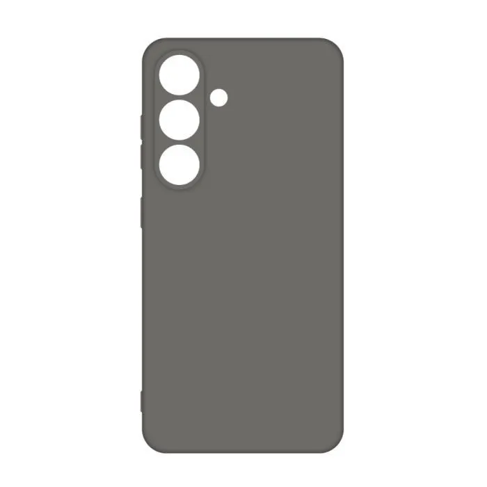 Чохол до мобільного телефона Intaleo Silicone Samsung Galaxy S25 Plus Dark Grey (1283126616860)