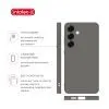 Чохол до мобільного телефона Intaleo Silicone Samsung Galaxy S25 Plus Dark Grey (1283126616860) зображення 4
