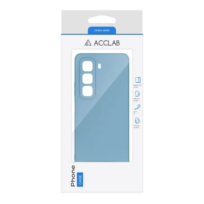 Чохол до мобільного телефона ACCLAB SoftShell Infinix Hot 50 4G Light Blue (1283126618468) зображення 2