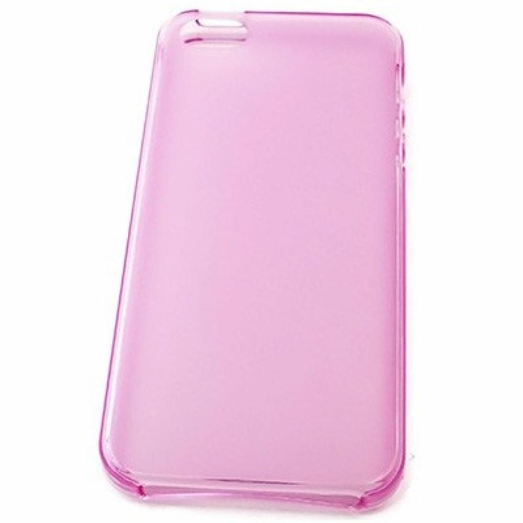 Чохол до мобільного телефона Drobak для Apple Iphone 5 /Elastic PU/Pink (210209)