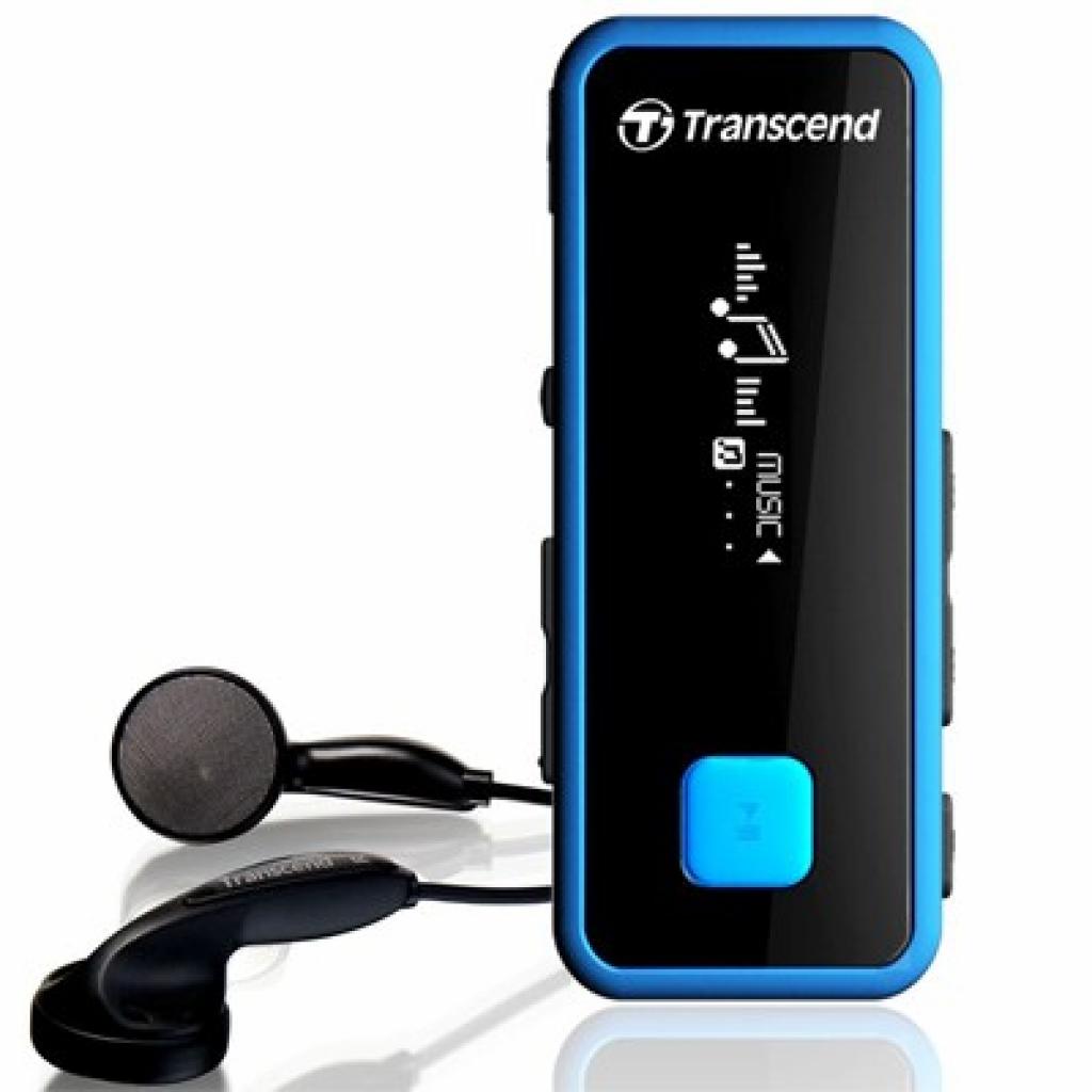 MP3 плеер Transcend T.sonic 350 8GB Синий (TS8GMP350B)