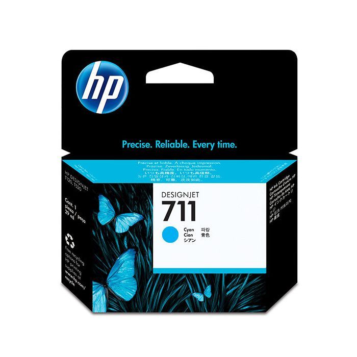 Картридж HP DJ No.711 DesignJet 120/520 3-Pack Cyan (CZ134A)