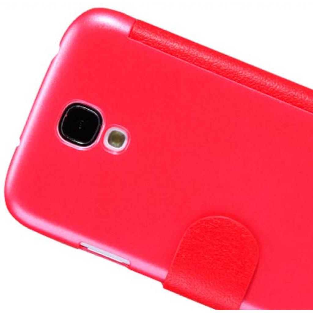 Чохол до мобільного телефона Nillkin для Samsung I9500 /Fresh/ Leather/Red (6065852) зображення 3