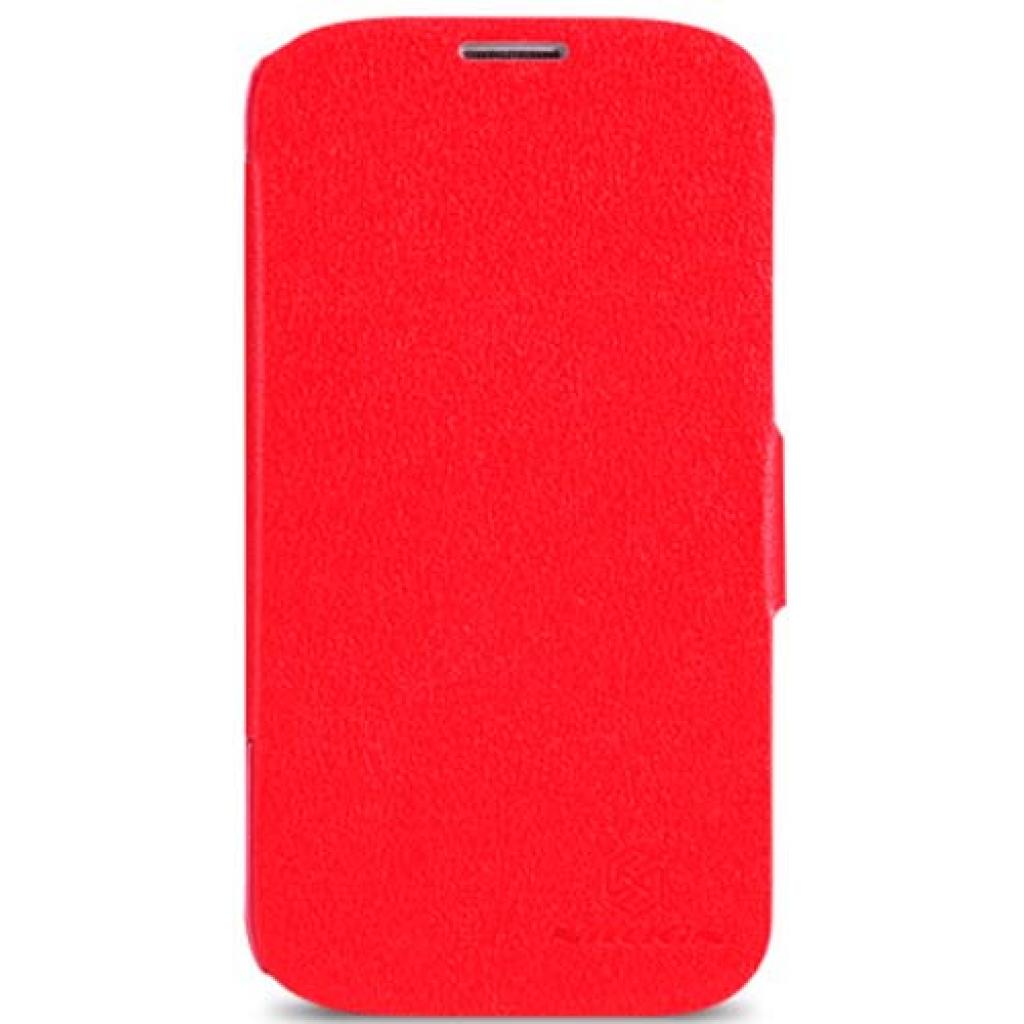 Чохол до мобільного телефона Nillkin для Samsung I9500 /Fresh/ Leather/Red (6065852)