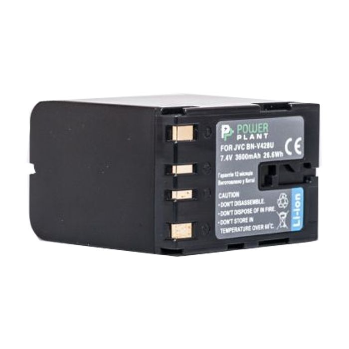 Акумулятор до фото/відео PowerPlant JVC BN-V428 (DV00DV1086)