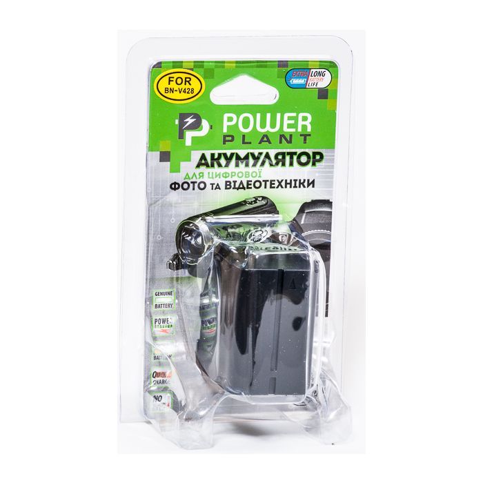 Акумулятор до фото/відео PowerPlant JVC BN-V428 (DV00DV1086) зображення 3