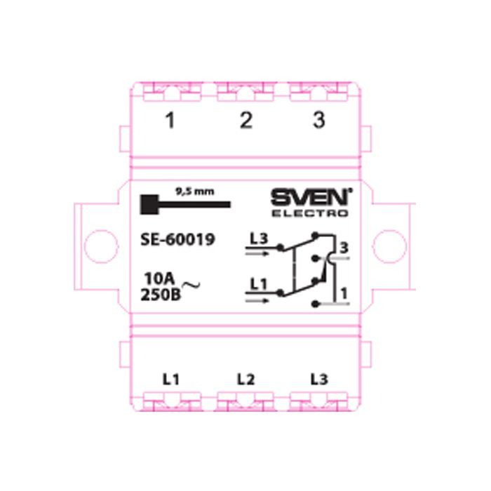 Переключатель Sven SE-60019 white (7100065) изображение 5