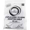 Перехідник DisplayPort to HDMI Cablexpert (A-DPM-HDMIF-002-W) зображення 2