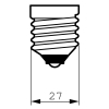Лампочка Philips E27 40W 230V P45 CL 1CT/10X10F (8727900020724) зображення 2