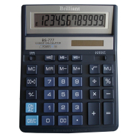 Photos - Calculator Brilliant Калькулятор  BS-777BL 