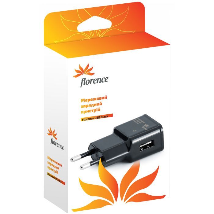 Зарядное устройство Florence USB, 2A (TC20-USB)