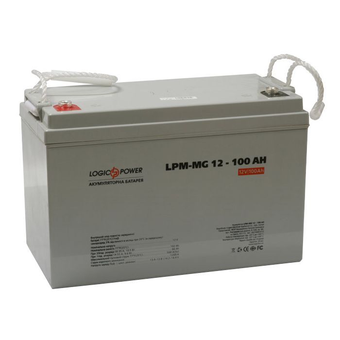 Батарея к ИБП LogicPower LPM MG 12В 100 Ач (3877)