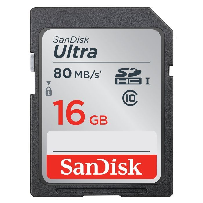 Карта памяти SanDisk 16GB SDHC Ultra Class 10 UHS (SDSDUNC-016G-GN6IN) > цены в Киеве и Украине Карта памяти SanDisk 16GB SDHC Ultra Class 10 UHS (SDSDUNC-016G-GN6IN)