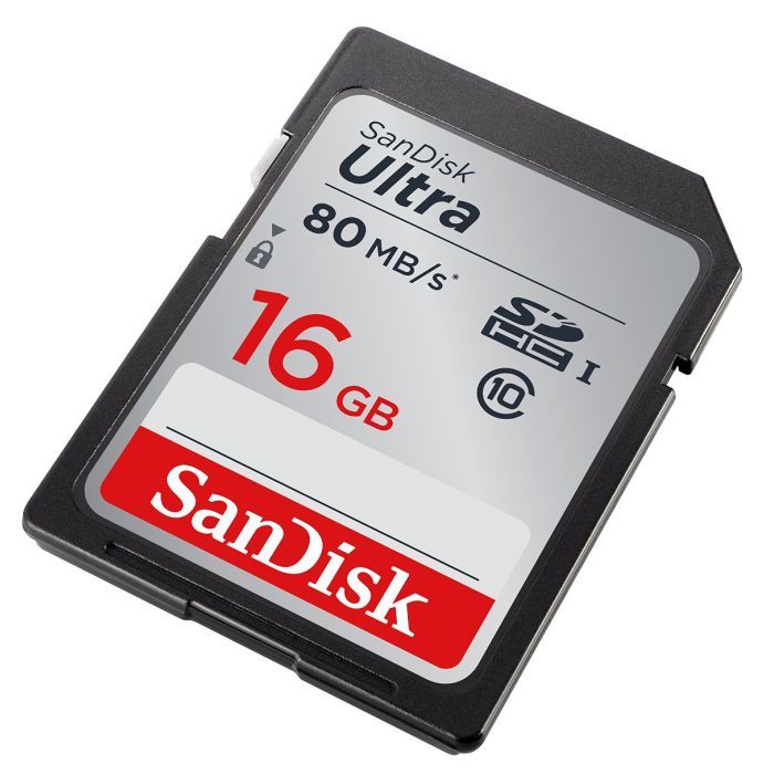 Карта памяти SanDisk 16GB SDHC Ultra Class 10 UHS (SDSDUNC-016G-GN6IN) изображение 2 Карта памяти SanDisk 16GB SDHC Ultra Class 10 UHS (SDSDUNC-016G-GN6IN) изображение 2