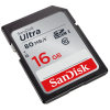 Карта пам'яті SanDisk 16GB SDHC Ultra Class 10 UHS (SDSDUNC-016G-GN6IN) зображення 3