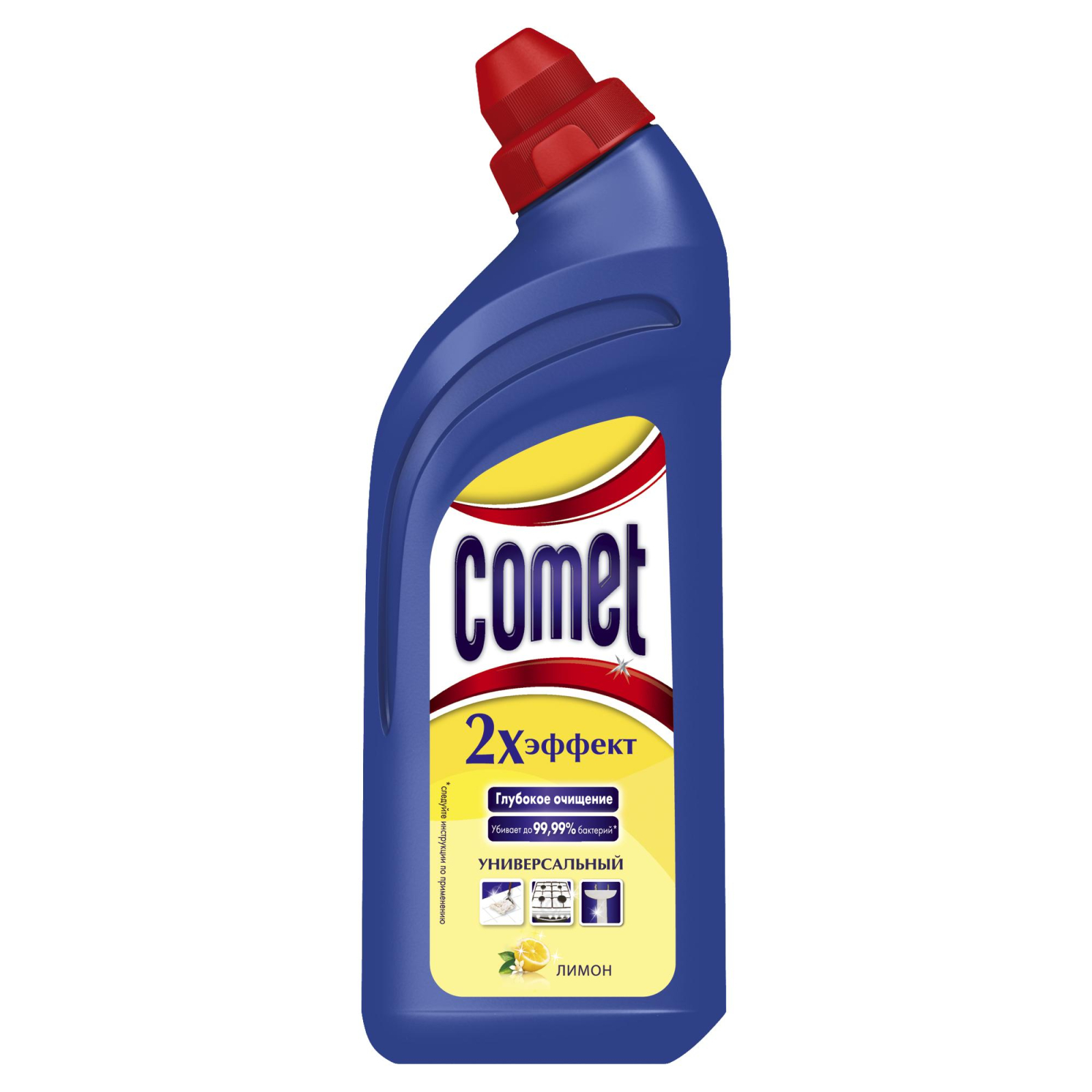 Жидкость для чистки ванн Comet Лимон 500 мл (5413149461222)