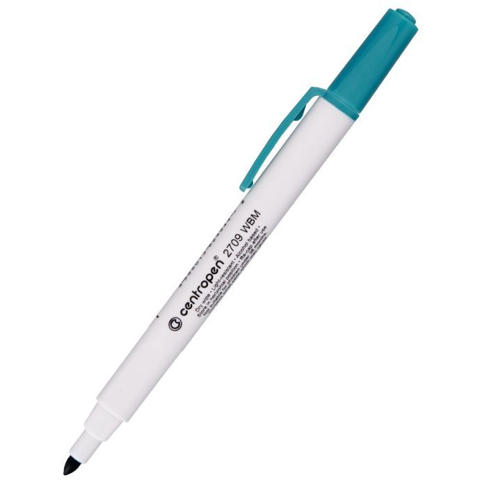 Маркер Centropen Board 2709 1-2 мм, round tip, green (2709/04) изображение 2