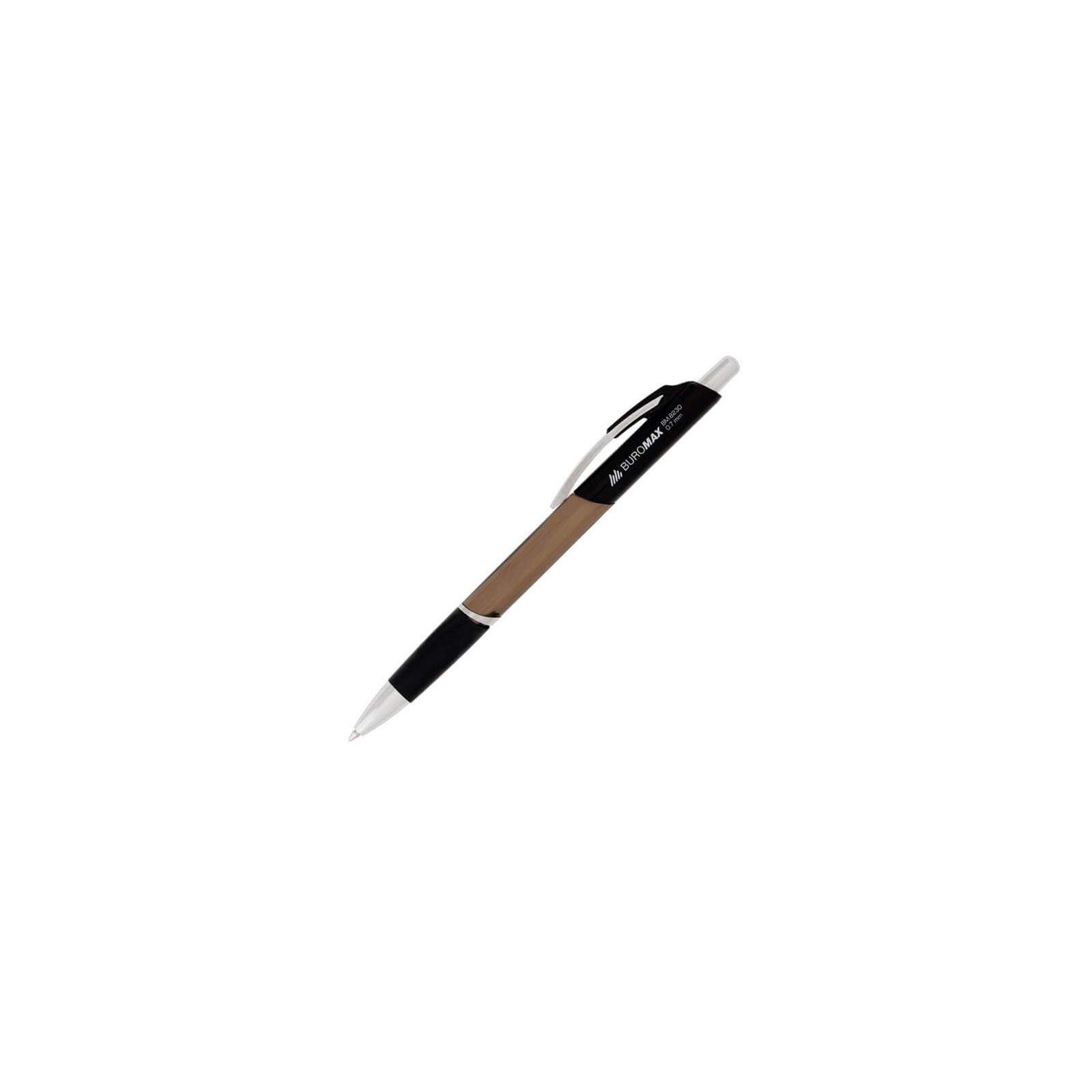 Ручка кулькова Buromax retractable, 0.7 мм, tube (BM.8230-20)