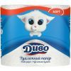 Туалетний папір Диво Soft 2 шари білий 4 рулони (4820003831915)