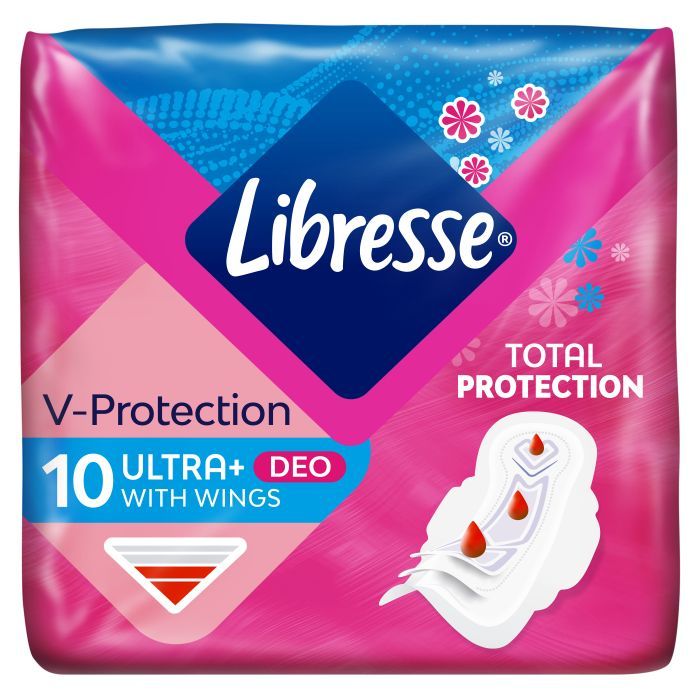 Гигиенические прокладки Libresse Premium Ultra Normal Soft Deo 10 шт (7322540337938)