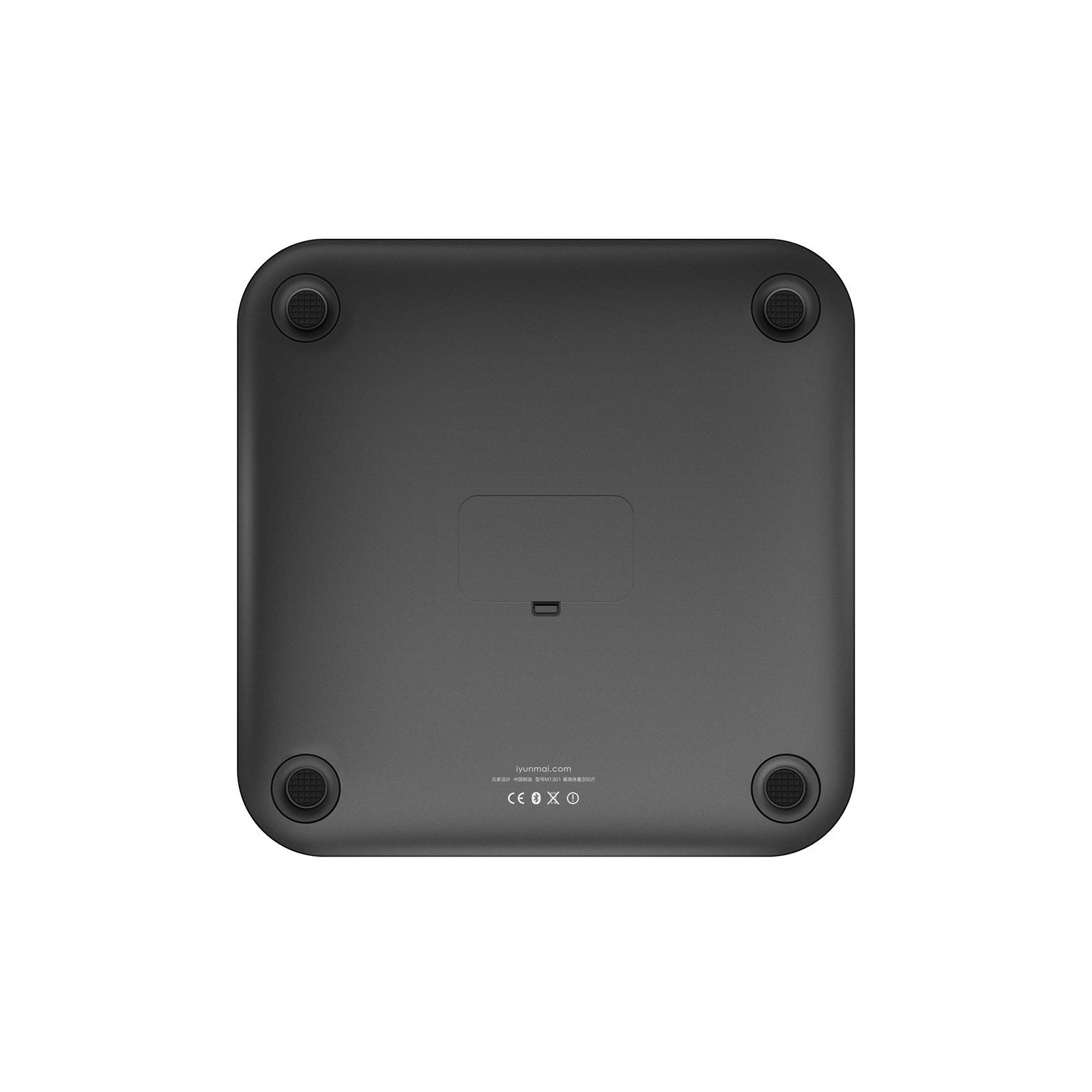 Ваги підлогові Yunmai Premium Smart Scale Black (M1301-BK) зображення 2