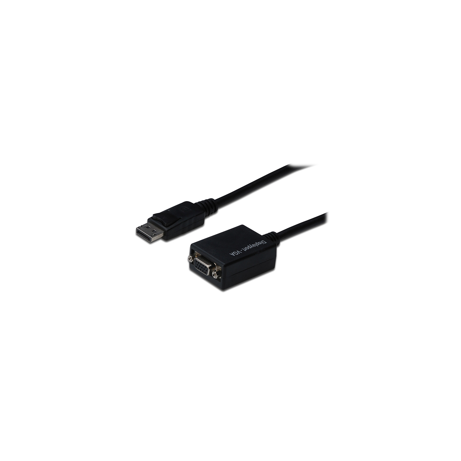 Кабель мультимедийный DisplayPort to VGA Digitus (DB-340403-001-S)