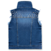 Жилет Breeze с заклепками джинсовый (OZ-16901-146G-blue) изображение 3