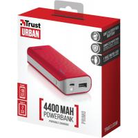 Батарея универсальная Trust Primo 4400 red (21226) изображение 4