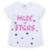 Набор детской одежды Breeze футболка со звездочками с шортами (9036-122G-white) изображение 2