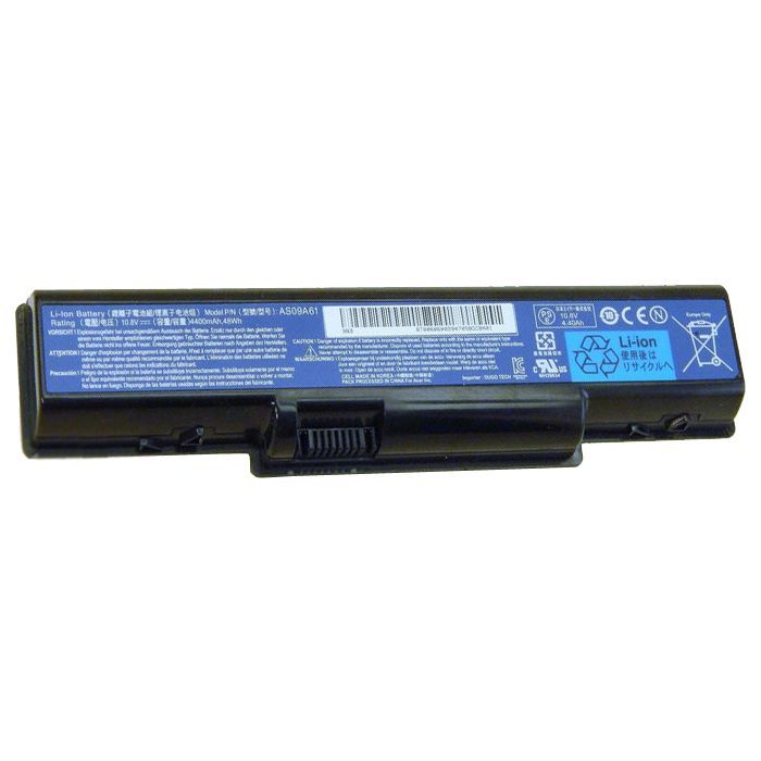 Аккумулятор для ноутбука Gateway Gateway AS09A61 4400mAh 6cell 11.1V Li-ion (A41857)