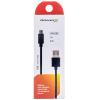 Дата кабель USB 2.0 AM to Micro 5P 1.0m Cu, 2.1A, Black Grand-X (PM01B) зображення 3