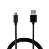 Дата кабель USB 2.0 AM to Micro 5P 1.0m Cu, 2.1A, Black Grand-X (PM01B)