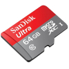 Карта памяти SanDisk 64GB microSD Class 10 UHS-I Ultra (SDSQUNS-064G-GN3MN) изображение 2